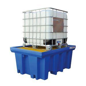 Polyethylene 1000L Bund 1150L IBC Poly Bunded Pallets.